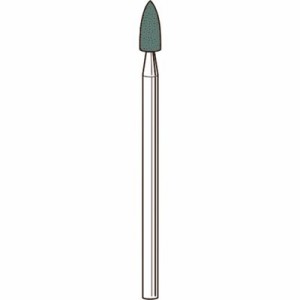 リューター 軸付シリコンゴム砥石外径(mm):3粒度(#):2500 R1012 電動・油圧・空圧工具 研削研磨用品 軸付砥石(代引不可)