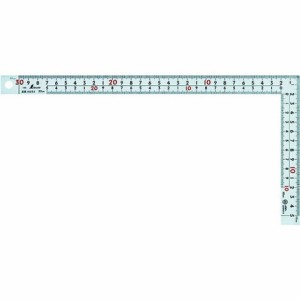 シンワ 曲尺 広ピタ 30cm 表裏同目 8段目盛 JIS 10035(代引不可)