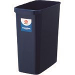JTX 830388持ち手付ゴミ箱角型18L ブルーN156J-B N156JB 清掃・衛生用品 清掃用品 ゴミ箱(代引不可)
