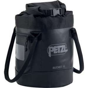 PETZL バケット 15 ブラック S001CA00 手作業工具 バックパック・ツールバッグ バックパック(代引不可)【送料無料】