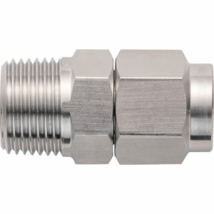 潤工社 ステンレス継手 ニップル(ミリ系列) 16X13mm PT1/2 N16X13PT12SUS 空圧用品 流体継手・チューブ チューブ継手(代引不可)