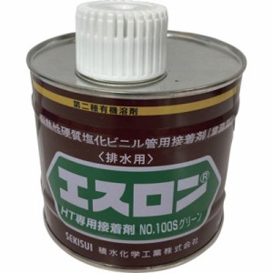 エスロン 耐熱接着剤 NO100S グリーン 500g S1H5GG 化学製品 接着剤・補修剤 配管用シール剤(代引不可)