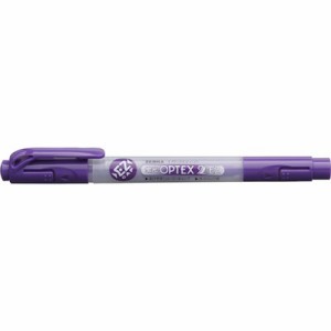 ゼブラ 蛍光ペン 蛍光オプテックス2-EZ 紫 WKT11PU オフィス・住設用品 文房具 筆記具(代引不可)