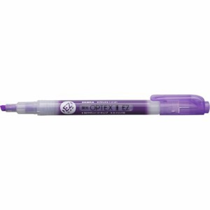 ゼブラ 蛍光ペン 蛍光オプテックス1-EZ 紫 WKS11PU オフィス・住設用品 文房具 筆記具(代引不可)