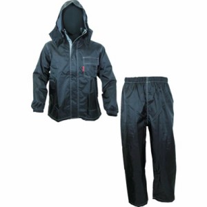 K-WORK W-30 ストリームレインスーツ ブラック L W30BKL 保護具 作業服 雨具(代引不可)