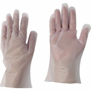 AS サニメント手袋エンボスL 689601 保護具 作業手袋 使い捨て手袋(代引不可)