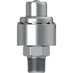 セイン シリーズ232 スクリュータイプニップル ティースロック付 呼径6.3mm NPT1/4オネジ 102326492 荷役用品 ウインチ・ジャッキ ポンプ