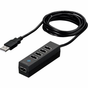 バッファロー どっちもUSBハブ どっちもUSBポート採用USB2.0ハブ 5ポートタイプ ブラック BSH5UD20BK 電子機器 電気・電子部品 通信機器(