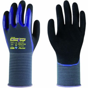 トワロン ニトリルゴム背抜き手袋 ActivGrip CJ-568 9/L CJ5689L 保護具 作業手袋 すべり止め背抜き手袋(代引不可)