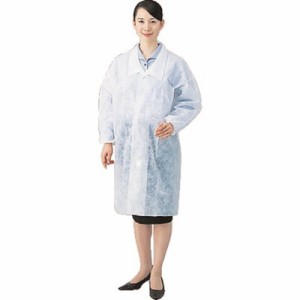 AS ディスポ白衣 M 8405501 研究用品 クリーンルーム関連用品 ウェア・白衣(代引不可)