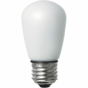 ELPA 電球(LED) LED電球サイン形防水E26 明るさ55lm 電球色相当 LDS1LGGWP901 工事・照明用品 作業灯・照明用品 LED電球(代引不可)