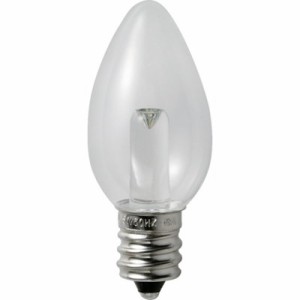 ELPA 電球(LED) LED電球ローソク形E12 明るさ18lm クリア昼白色相当 LDC1CNGE12G305 工事・照明用品 作業灯・照明用品 LED電球(代引不可)