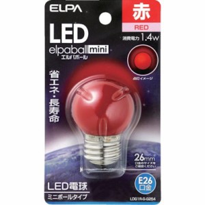 ELPA LED電球G40形E26 LDG1RGG254 工事・照明用品 作業灯・照明用品 LED電球(代引不可)