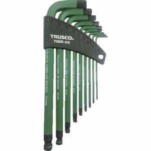 TRUSCO トラスコ カラーボールポイント六角棒レンチセット 9本組 TGBR9S(代引不可)【送料無料】
