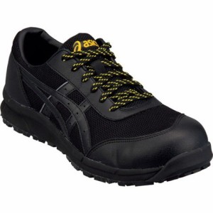アシックス 静電気帯電防止靴 ウィンジョブCP21E ブラック×ブラック 25.0cm 1273A038.00225.0(代引不可)【送料無料】