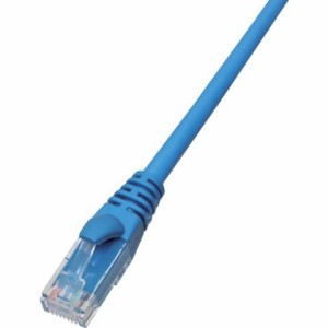 TRUSCO トラスコ Cat6A対応ツメ折レ防止LANケーブル 1mブルー TLANC6A1B(代引不可)