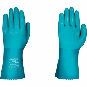 アンセル 耐薬品手袋 アルファテック 04-002 XLサイズ 400210(代引不可)