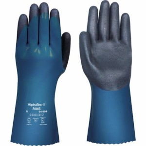 アンセル 耐薬品手袋 アルファテック 04-004 XLサイズ 400410(代引不可)
