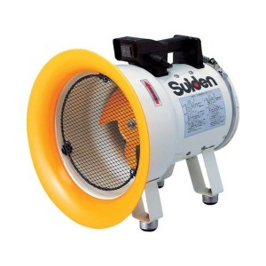 スイデン 送風機(軸流ファン)ハネ200mm 単相200V低騒音省エネ SJF200L2(代引不可)【送料無料】