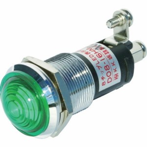 サカズメ ランプ交換型超高輝度LED表示灯(AC200V接続) 緑 Φ16 DO816HMJAC200VGG(代引不可)