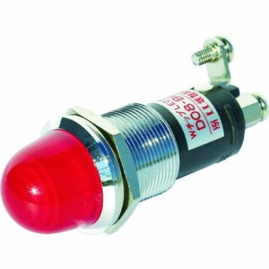 サカズメ ランプ交換型LED表示灯(AC/DC24V接続) 赤 Φ16 DO8B6MACDC24VRR(代引不可)