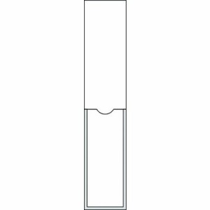 緑十字 責任者氏名標識 白無地タイプ 名120 150×30mm 名札差込式 エンビ 46120(代引不可)