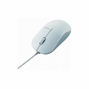 エレコム 有線3ボタンBlueLEDマウス M-K7UBWH/RS エレコム(株) OA用品 マウス(代引不可)