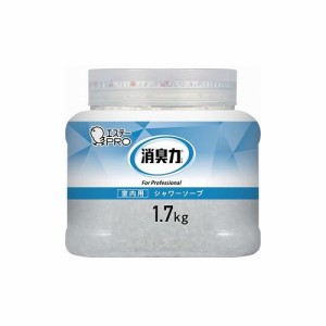 エステー G消臭力 クラッシュゲル室内用 本体 1.7kg シャワーソープ ST130399 エステー(株) 消臭剤 芳香剤(代引不可)