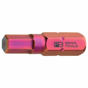 PBスイスツールズ C6-213Z-1/8 六角ビット C621318 電動 油圧 空圧工具 電動 油圧 空圧工具 ドライバービット 片頭ビット(代引不可)