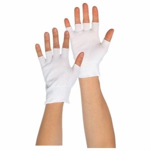 マックス クリーン用半指インナー手袋15ゲージ (10双入) MX311EX 保護具 保護具 作業手袋 クリーンルーム用手袋(代引不可)
