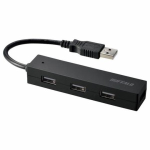 バッファロー USB2.0 バスパワー 4ポート ハブ ブラック BSH4U050U2BK 電子機器 電子機器 電気 電子部品 通信機器(代引不可)