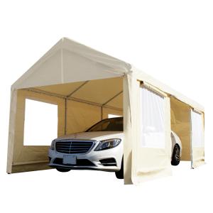 ガレージテント 車 大型 パイプ車庫 物置 バイク収納 カーポート 6m×3m  