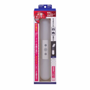 朝日電器 ELPA エルパ LEDセンサー付ライト 乾電池式 白色LED PM-L262(W)【送料無料】