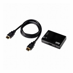 ELPA 朝日電器 HDMIセレクター ケーブル付 ASL-HD302C【送料無料】