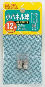 小パネル12V G-3003H(C) エルパ ELPA 朝日電器