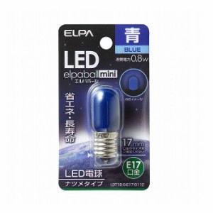 LEDナツメ形E17 LDT1B-G-E17-G112 エルパ ELPA 朝日電器