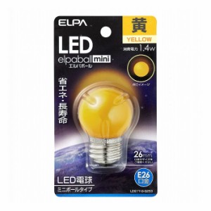 LED電球G40形E26 LDG1Y-G-G253 エルパ ELPA 朝日電器