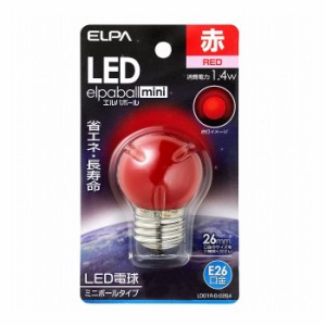 LED電球G40形E26 LDG1R-G-G254 エルパ ELPA 朝日電器