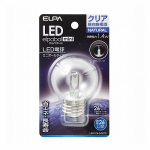 LED電球G50形E26 LDG1CN-G-G275 エルパ ELPA 朝日電器