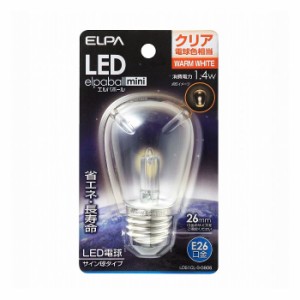 LED電球サイン形E26 LDS1CL-G-G906 エルパ ELPA 朝日電器