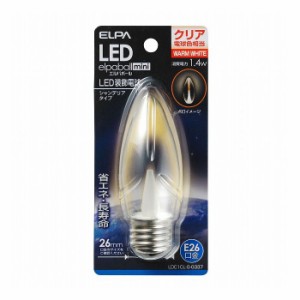 LED電球シャンデリアE26 LDC1CL-G-G337 エルパ ELPA 朝日電器