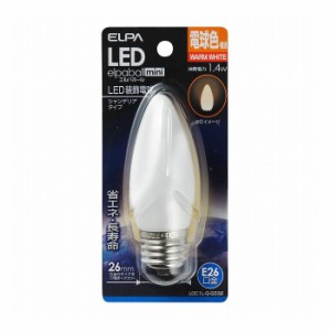LED電球シャンデリアE26 LDC1L-G-G332 エルパ ELPA 朝日電器