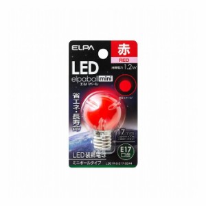 LED電球G30E17 LDG1R-G-E17-G244 エルパ ELPA 朝日電器