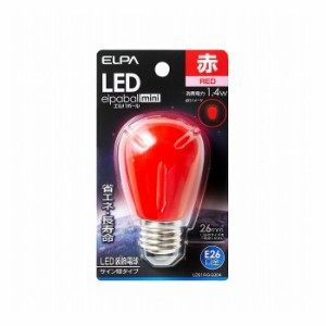 LED電球サインE26 LDS1R-G-G904 エルパ ELPA 朝日電器