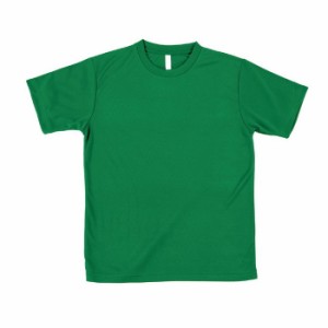 ATドライTシャツ 150CM グリーン 100Gポリ100% 運動会 発表会 イベント シャツTシャツ衣料
