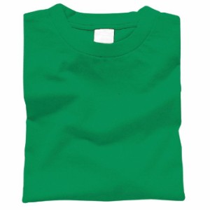 カラーTシャツ J 025 グリーン (サイズ150) 運動会 発表会 イベント シャツTシャツ衣料