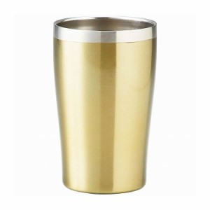 エピオス 真空ステンレスタンブラー350ml(ゴールド) 7673GD キッチン用品 食器 調理器具 食器 カトラリー グラス グラス タンブラー コッ