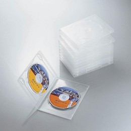 DVDトールケースCCD-DVD06CR エレコム(代引き不可)