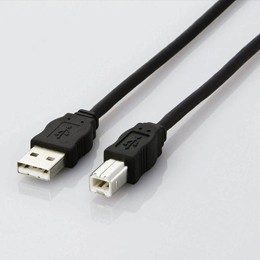 エコUSBケーブル(A-B・3m)USB2-ECO30 エレコム(代引き不可)