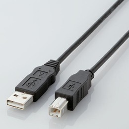 エコUSBケーブル(A-B・0.5m)USB2-ECO05 エレコム(代引き不可)